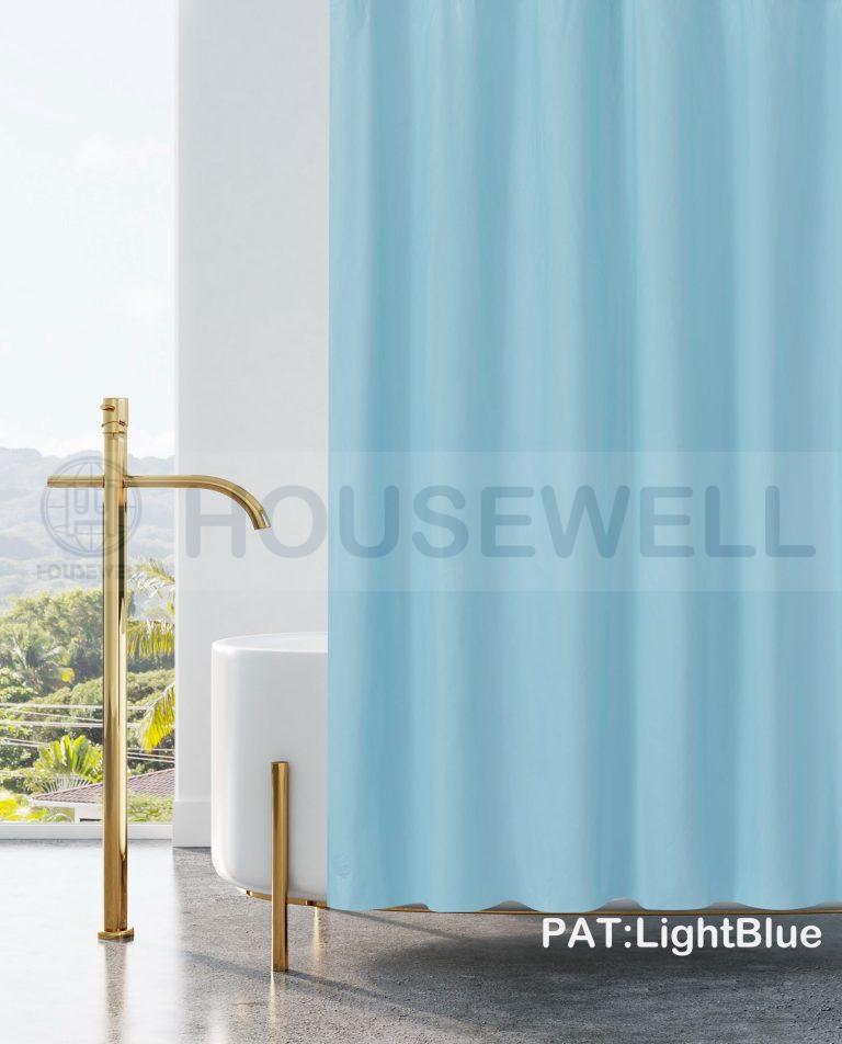 8G PEVA Bathroom Shower Curtain, Water Repellent, Non-toxic