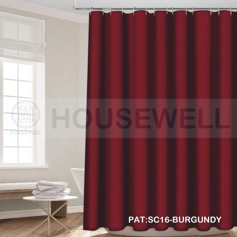 Printed Polyester Bathroom Shower Curtain, Quick Dry, Heavy Duty,Comfortable to touch