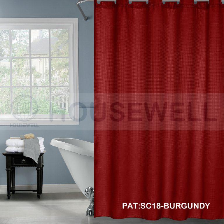 8G PEVA Bathroom Shower Curtain, 100% waterproof, Non-toxic