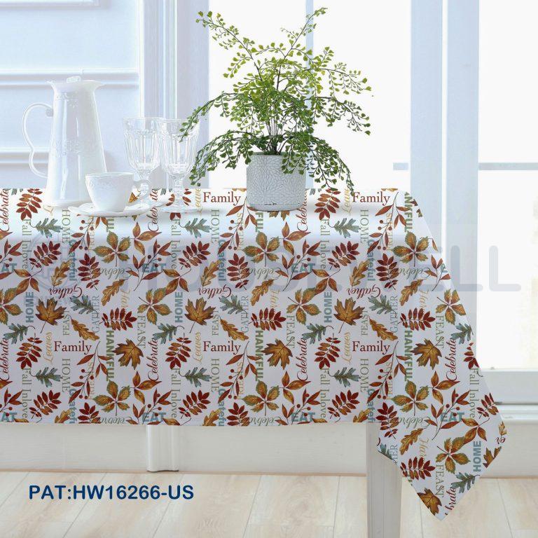 Printed PEVA Tablecloths, Wet cloth wipe, Heavy Duty