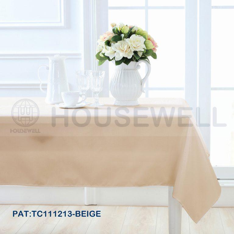 Solid Color 100% Polyester Party Tablecloth, Wipes Clean, No smell,Mildew Resistant , Heavy Duty,Comfortable to touch