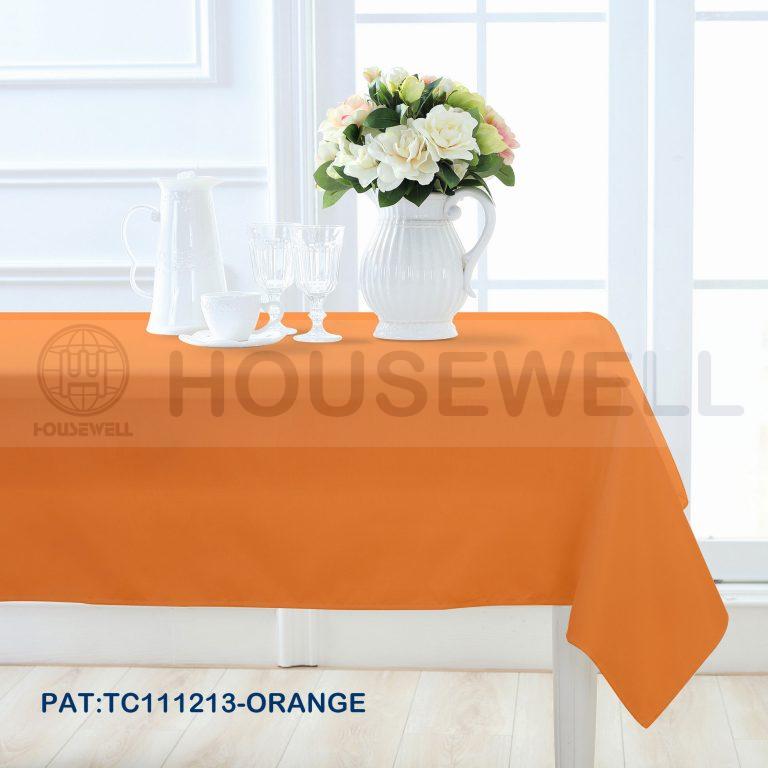 Solid Color Jacquard Fabric Party Tablecloth, Waterproof, Mildew Resistant , Heavy Duty