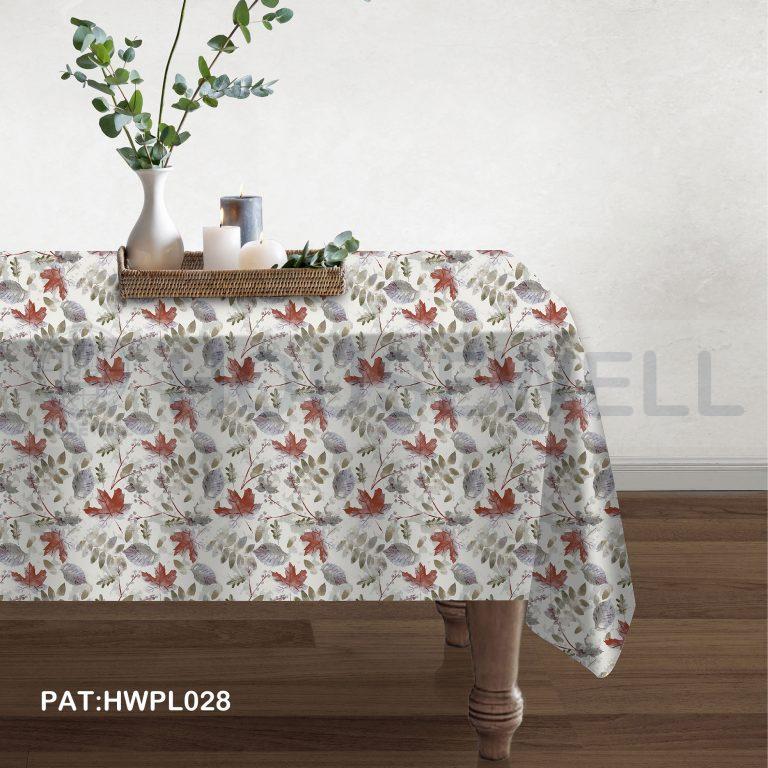 Printed PE/EVA Table Cover, Water Repellent, Non-toxic