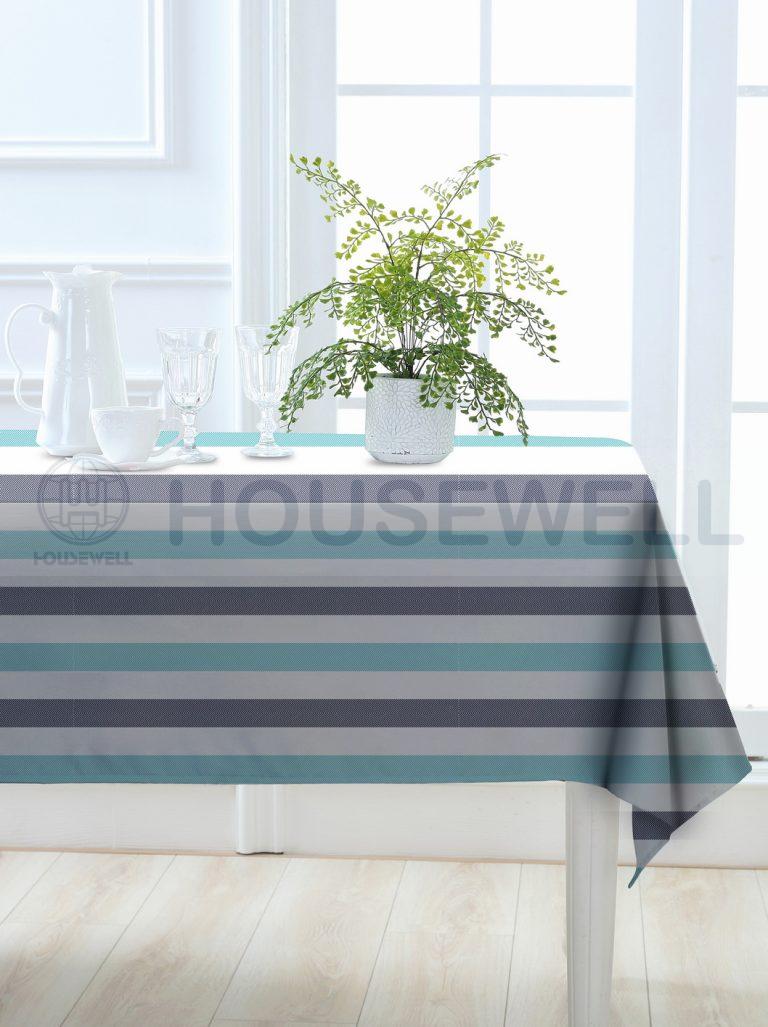 Solid Color PEVA Flannel Table Cloths, Water proof, Eco-Friendly and Non-toxic