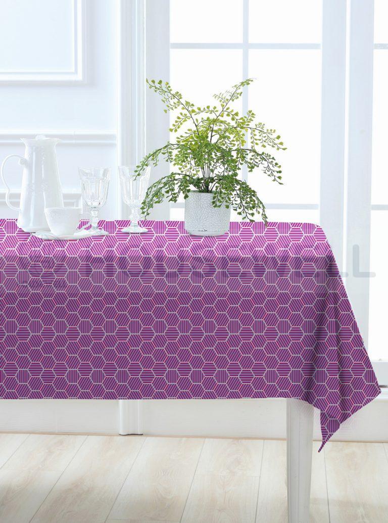 Solid Color PEVA Flannel Tablecloths, Quick Drying, Heavy Duty