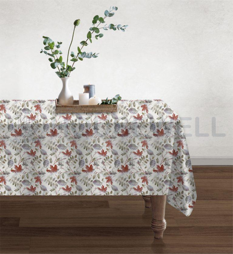 Printed Polyester Tablecloth, machine washable , Quick Dry , Comfortable to touch