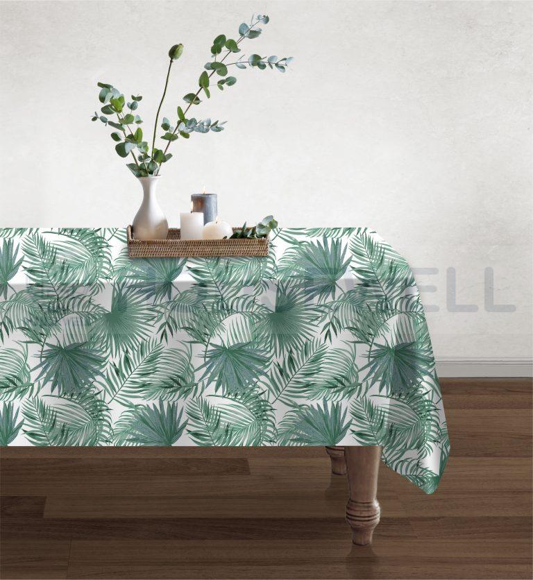 Printed 100% Polyester Tablecloths, machine washable , Mildew Resistant , Heavy Duty,Comfortable to touch