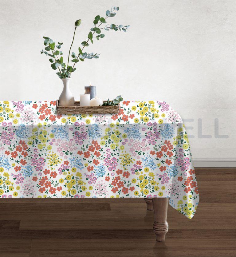 Jacquard 100% Polyester Party Tablecloth, Waterproof, No smell , Comfortable to touch